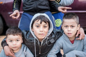 Enfants Roms - © Jean Fabien